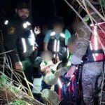 Rescatan a 4 "nicas" de un grupo de 140 migrantes abandonados en el Río Bravo