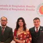 Embajador de Nicaragua participó en actividades culturales y de solidaridad en Brasil