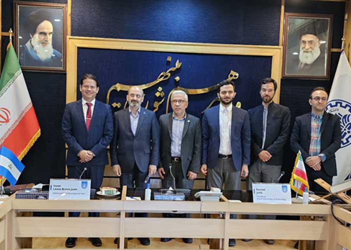 Nicaragua sostuvo un encuentro con rector de la universidad Sharif en Teherán
