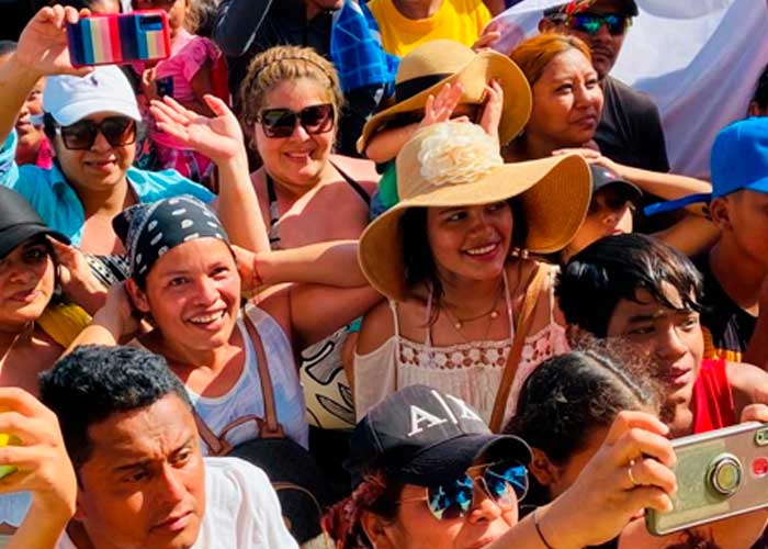 Familias disfrutaron el "Summer Nica Fest" en las costas de La Boquita
