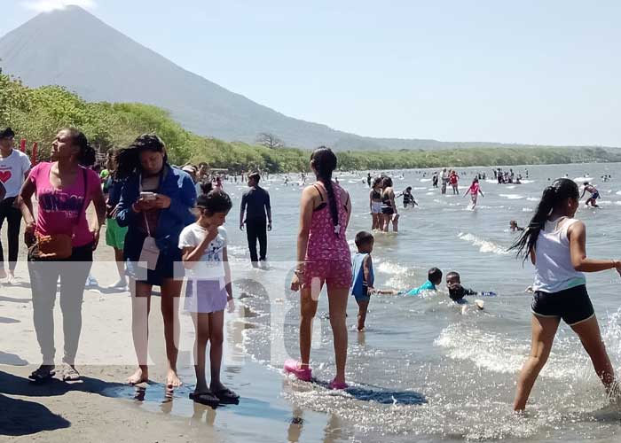 Foto: Afluencia de turistas en Ometepe / TN8