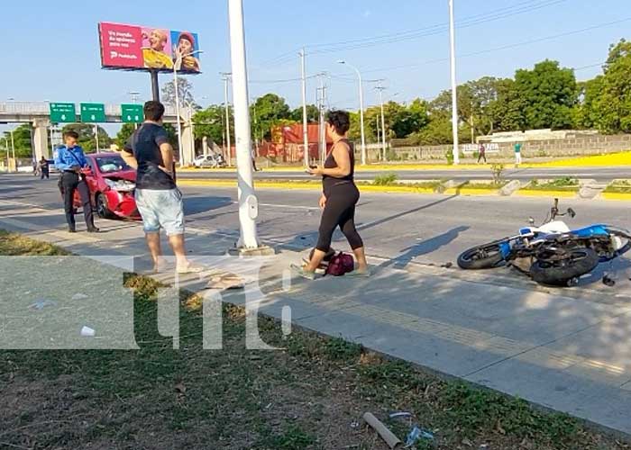 Mesero muere al ser brutalmente arrollado en Managua