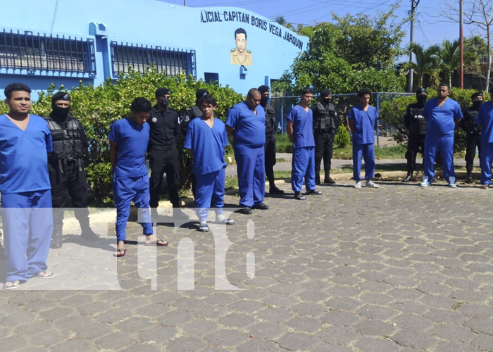 Capturan a 9 presos por delitos de peligrosidad en Estelí