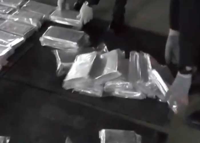 Capturan en Rusia a tres narcos con casi 700 kilos de cocaína