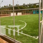 Foto: Cancha sintética de fútbol en Chichigalpa / TN8