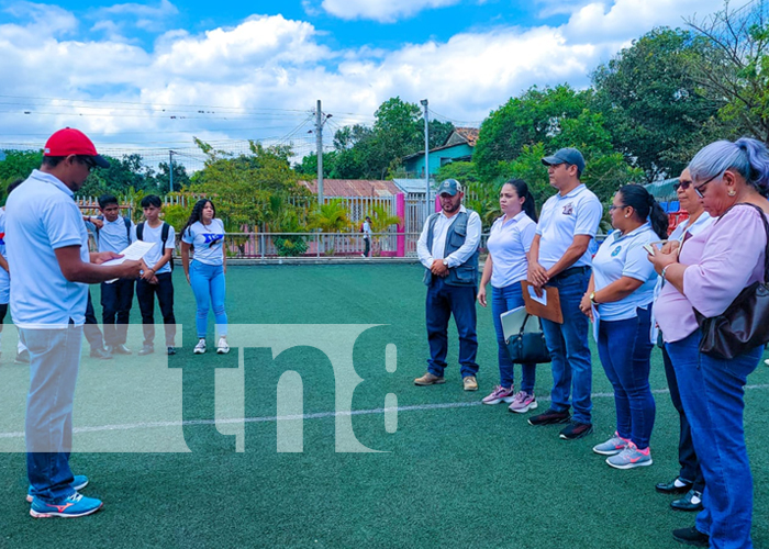 Alcaldía de Ocotal continúa mejorando espacios deportivos para la juventud y niñez