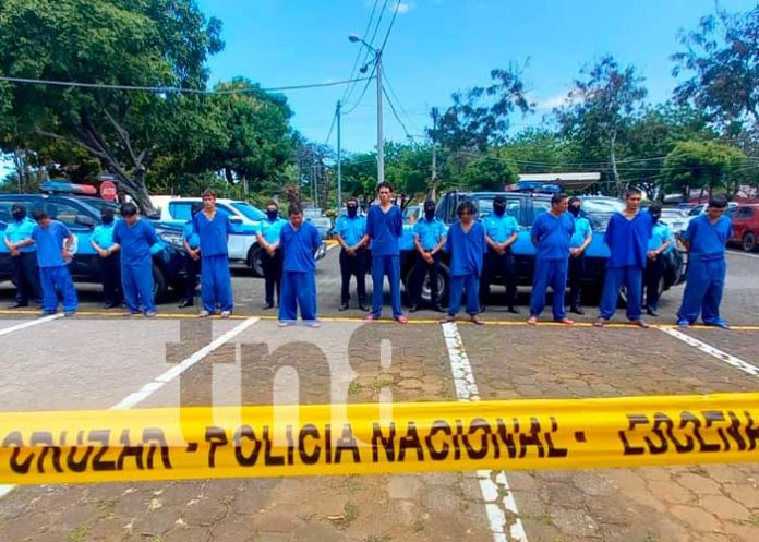 Policía de Managua captura y pone tras las rejas a 35 delincuentes