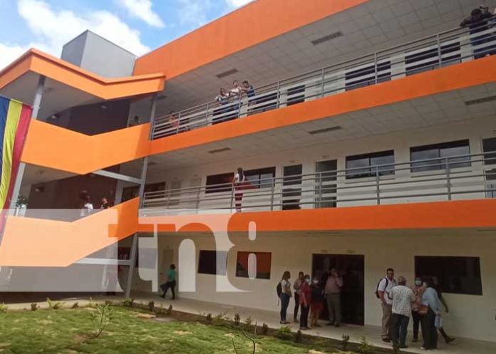 Foto: Nuevo edificio del RUCFA en la UNAN-Managua / TN8