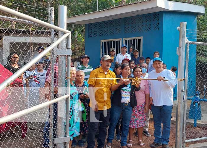 Foto: Agua potable para 70 hogares en Totogalpa, Madriz / TN8