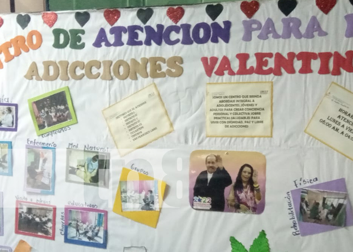 2do aniversario del Centro de Adicciones Valentín Méndez, en Managua