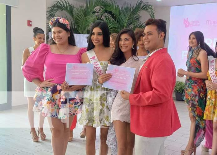 Candidatas a Miss Teen participaron del Reto Fashionista de Nicaragua Diseña