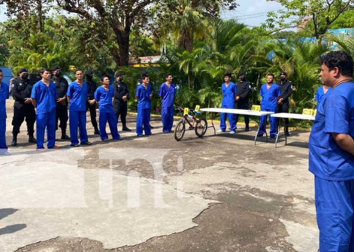 Policía de Nicaragua pone tras las rejas a sujetos en Masaya y Chinandega