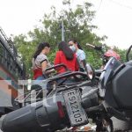 Motorizado no respetó una señal de ALTO y provoca accidente en Estelí