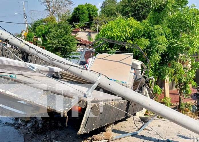 Foto: Fallo mecánico casi provoca una tragedia en Diriá/TN8