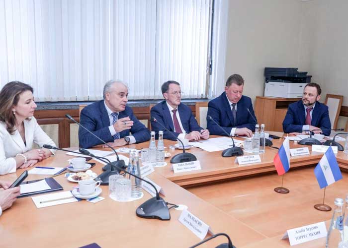 Continúan trabajando para fortalecer la cooperación entre Nicaragua y Rusia