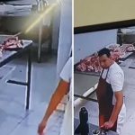 Fantasma aparece en una carnicería causando terror en los empleados