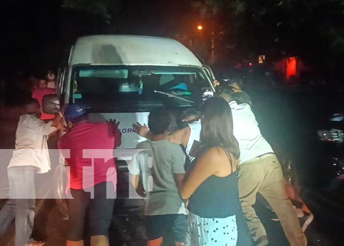 Foto: Conductor ebrio causa accidente en carretera San Marcos-Masatepe / TN8