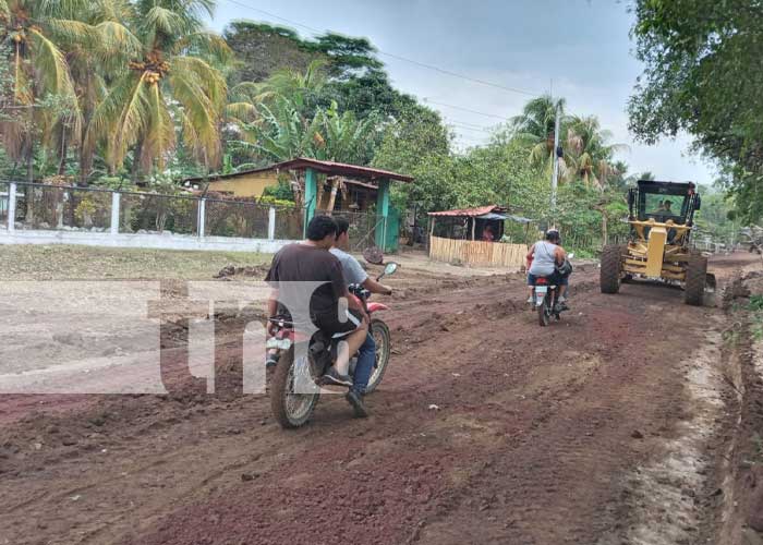 En Nandaime inauguraron 5.5 km de mejoramiento vial en La Orilla y La Barranca