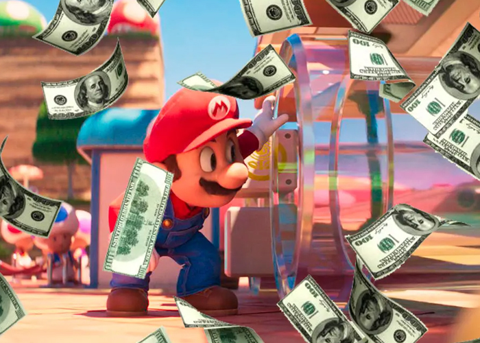 Super Mario Bros. Ya es la sexta película de animación más taquillera de la historia