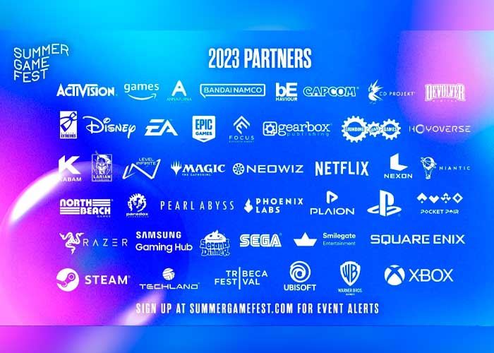 El Summer Game Fest 2023 anuncia la presencia de más de 40 participantes