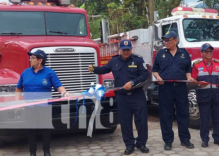 Municipio El Cuá, cuenta con nueva estación de Bomberos