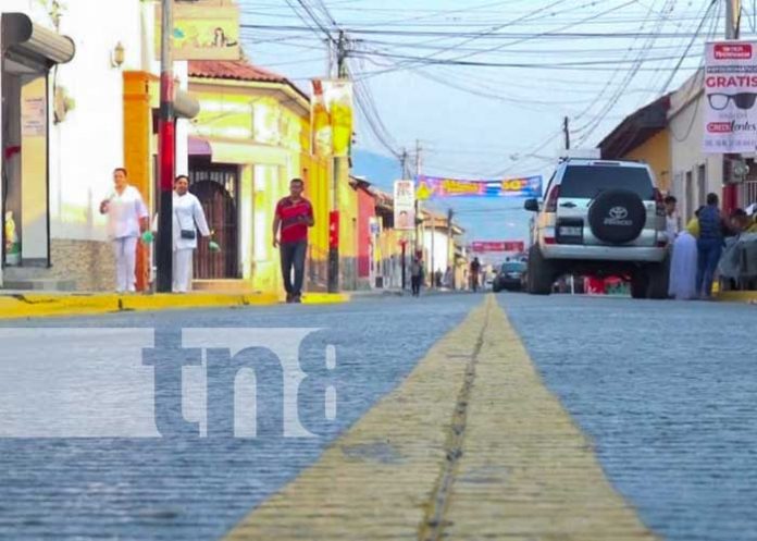 Inauguran 3 calles con concreto hidráulico en Ocotal, Nueva Segovia