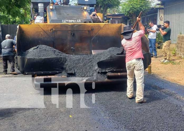 Nicaragua se olvida de las calles de tierra y avanza en el mejoramiento vial