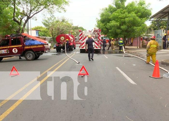 Curso de bomberos Unidos de Nicaragua junto a Bomberos Unidos Sin Frontera