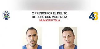 Policía Nacional en Rivas no da tregua a la delincuencia