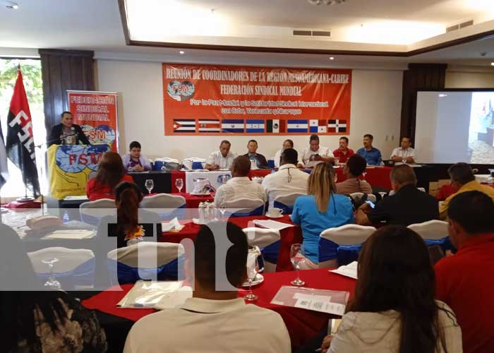 Managua sede de encuentro de organizaciones de la Federación Sindical Mundial