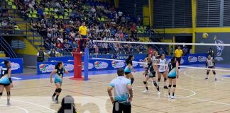 Foto: Realizan semifinal de voleibol femenino en el Polideportivo España, Managua / TN8
