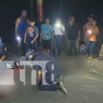 Foto: Un motociclista muere en accidente de tránsito en la carretera Muy Muy-Matagalpa / TN8