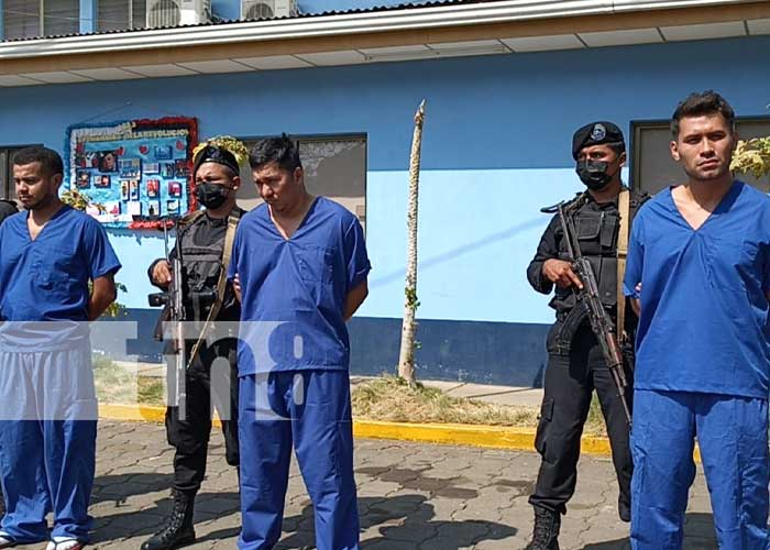 Policía pone tras las rejas a delincuentes en Masaya, Madriz y Chinandega