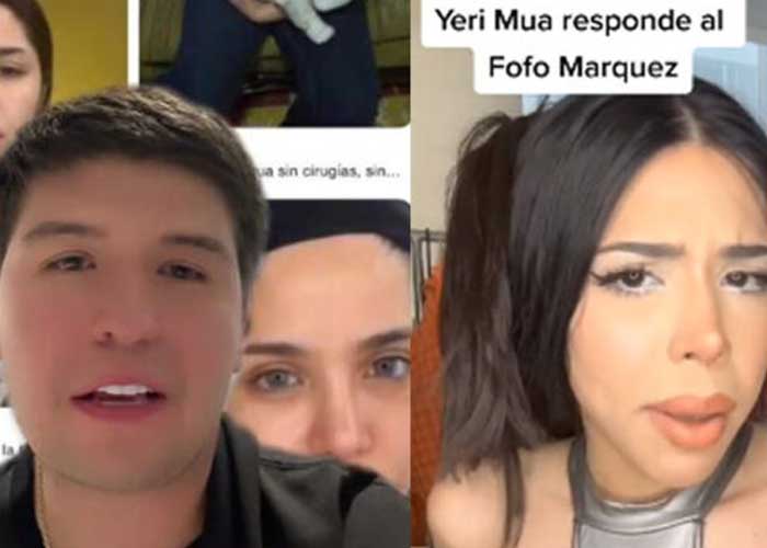  “Se sacan los trapitos al aire”: Yeri Mua acusa a Fofo Márquez de adulterar bebidas 
