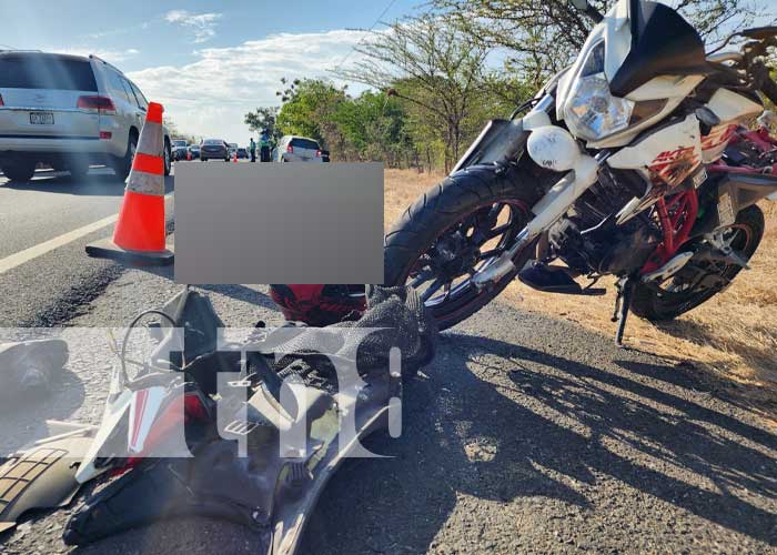 Foto: Muere motorizado en accidente tras impactar con un vehículo en carretera Izapa-León / TN8