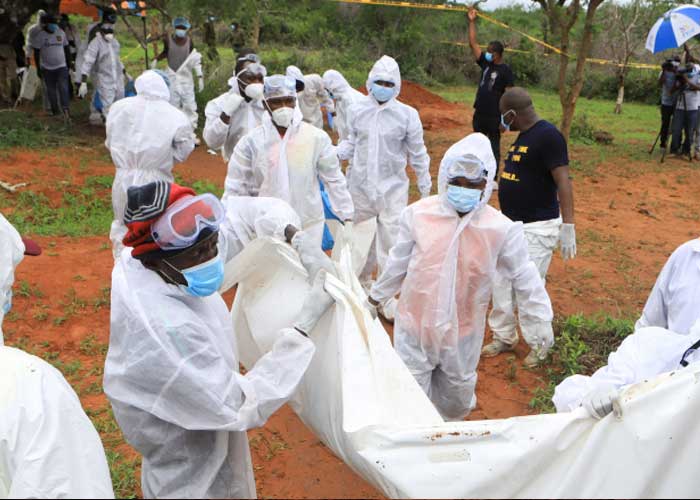  Más de 200 personas de una secta en Kenia ayunaron hasta morir