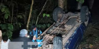 En la Carretera Matagalpa-Jinotega accidente deja un fallecido y dos lesionados