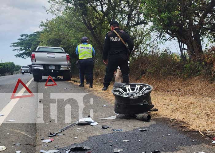 Capitalino escapa de la muerte al quedarse dormido en el km 85 Carreta Izapa-León