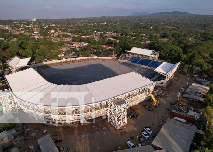 Foto: ¡Pronto! A menos de 4 meses estará listo el estadio Roberto Clemente en Masaya / TN8