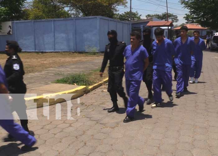 Policía pone tras las rejas a delincuentes en Estelí, Madriz y Granada