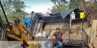 18 heridos por fuerte accidente de tránsito en Camoapa, Boaco