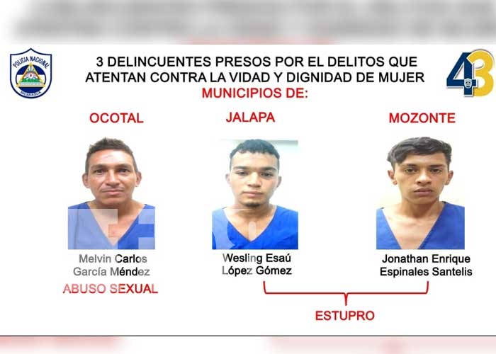 Capturan al presunto responsable de un homicidio frustrado en Ocotal