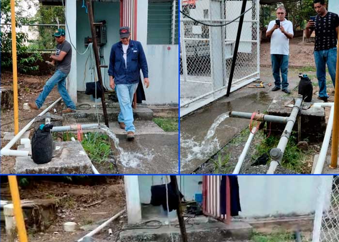  Enacal restablece sistema de agua del Hospital Primario de Muelle de los Bueyes