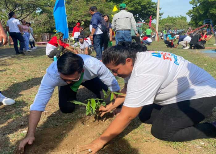 Exitoso lanzamiento de la II Etapa de la Campaña “Verde, que te Quiero Verde” en Managua