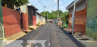 Foto: Alcaldía de Managua sigue con proyectos de calles en barrios / TN8