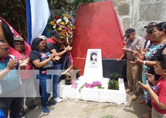 Foto: Homenaje para Angelita Morales en Diriamba / TN8