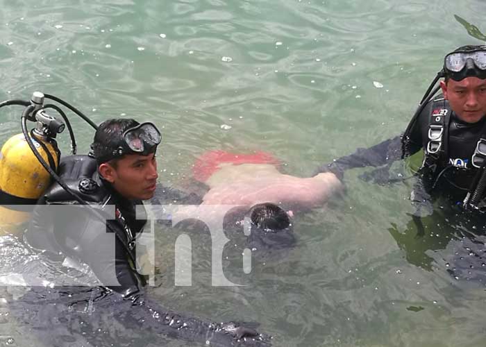 Foto: Hombre muere en la Laguna de Apoyeque, Mateare / TN8