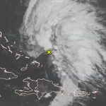 Monitorean un área de baja presión al noreste de las Bahamas