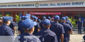 Foto: Bomberos de nuevo ingreso en Nicaragua / TN8