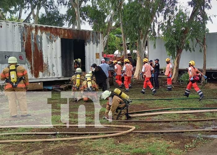 Foto: Capacitación para hacer a un bombero mejor en Nicaragua / TN8